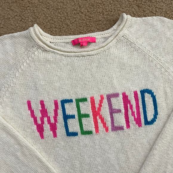 Lilly Pulitzer Weekend Knit Pullover Sweater Size Large - Picture 2 of 6